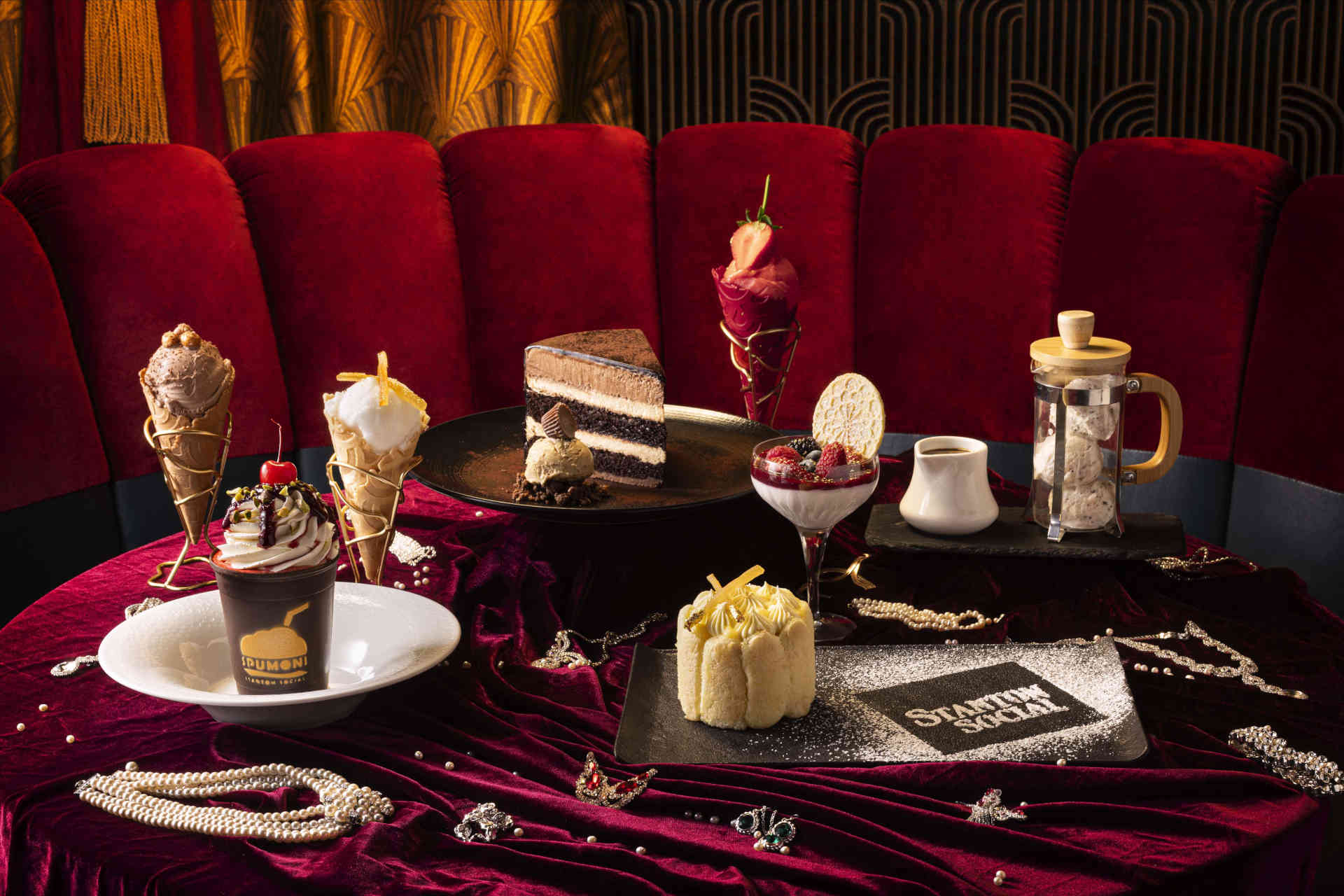 Desserts at Stanton Social Italian © Caesars Entertainment