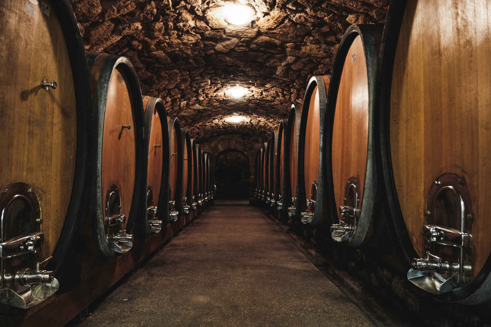 Barrel cellar © Kerschbaum Winery