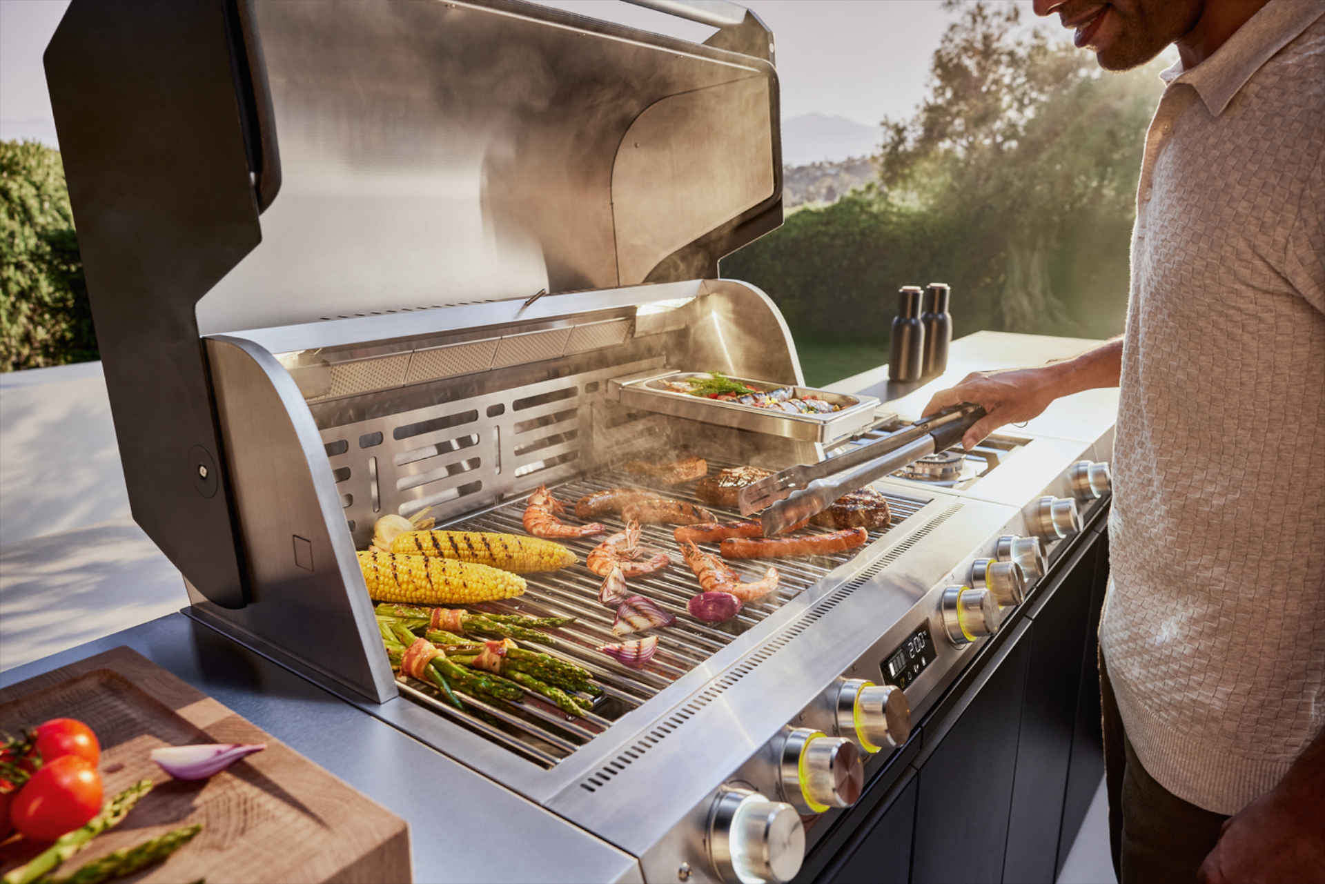 Outdoor cooking © Miele