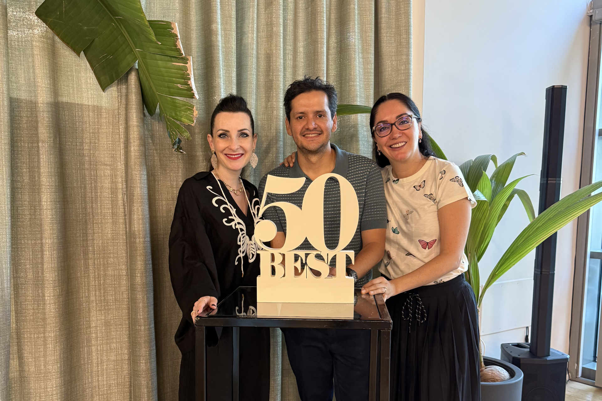 Alexandra Gorsche, Jorge Vallejo and Alejandra Flores, photo provided