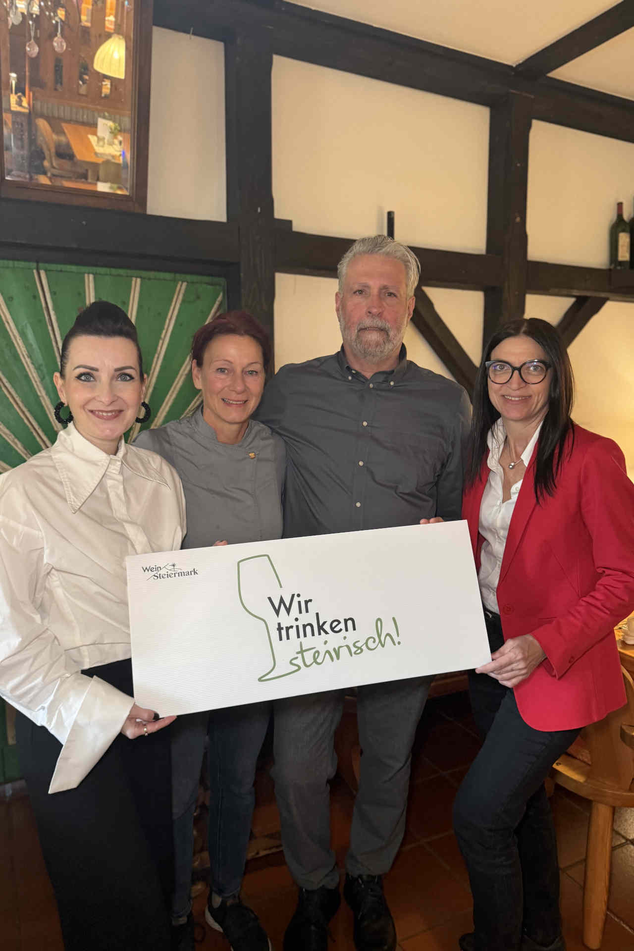 Alexandra Gorsche (JeGo), Karin and Willi Rauch (Rauch Hof) and Andrea Jöbstl-Prattes (Wein Steiermark) © Genusspunkt