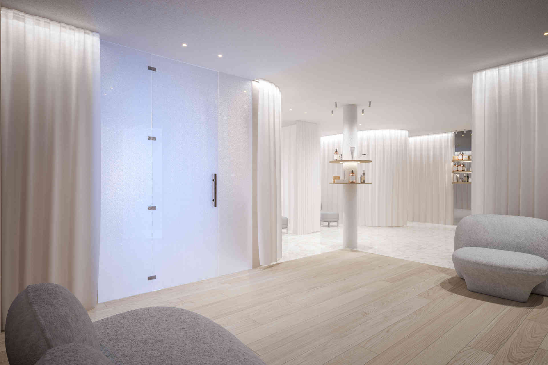 The forest spa health area © Naturhotel Forsthofgut