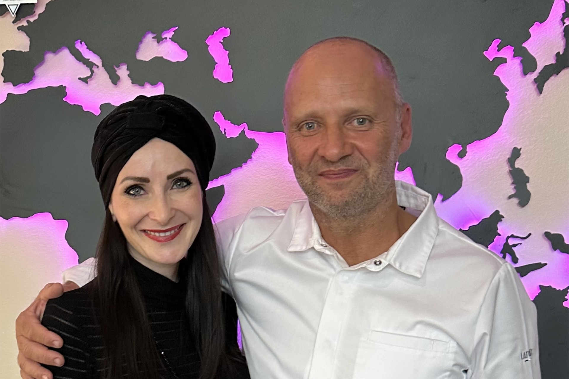 Alexandra Gorsche and Simon Rogan Photo provided