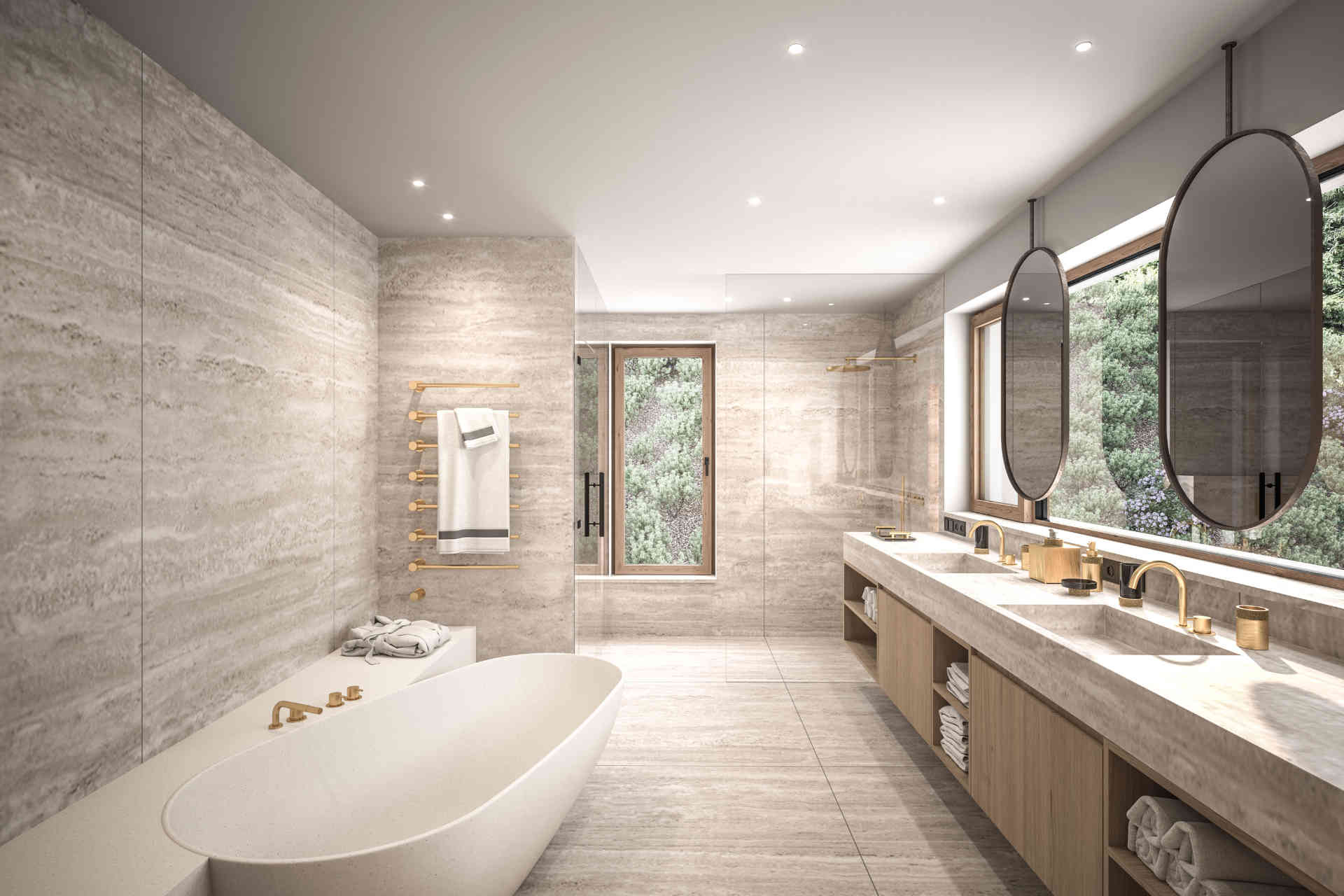 Close to nature in the luxury suites © Naturhotel Forsthofgut