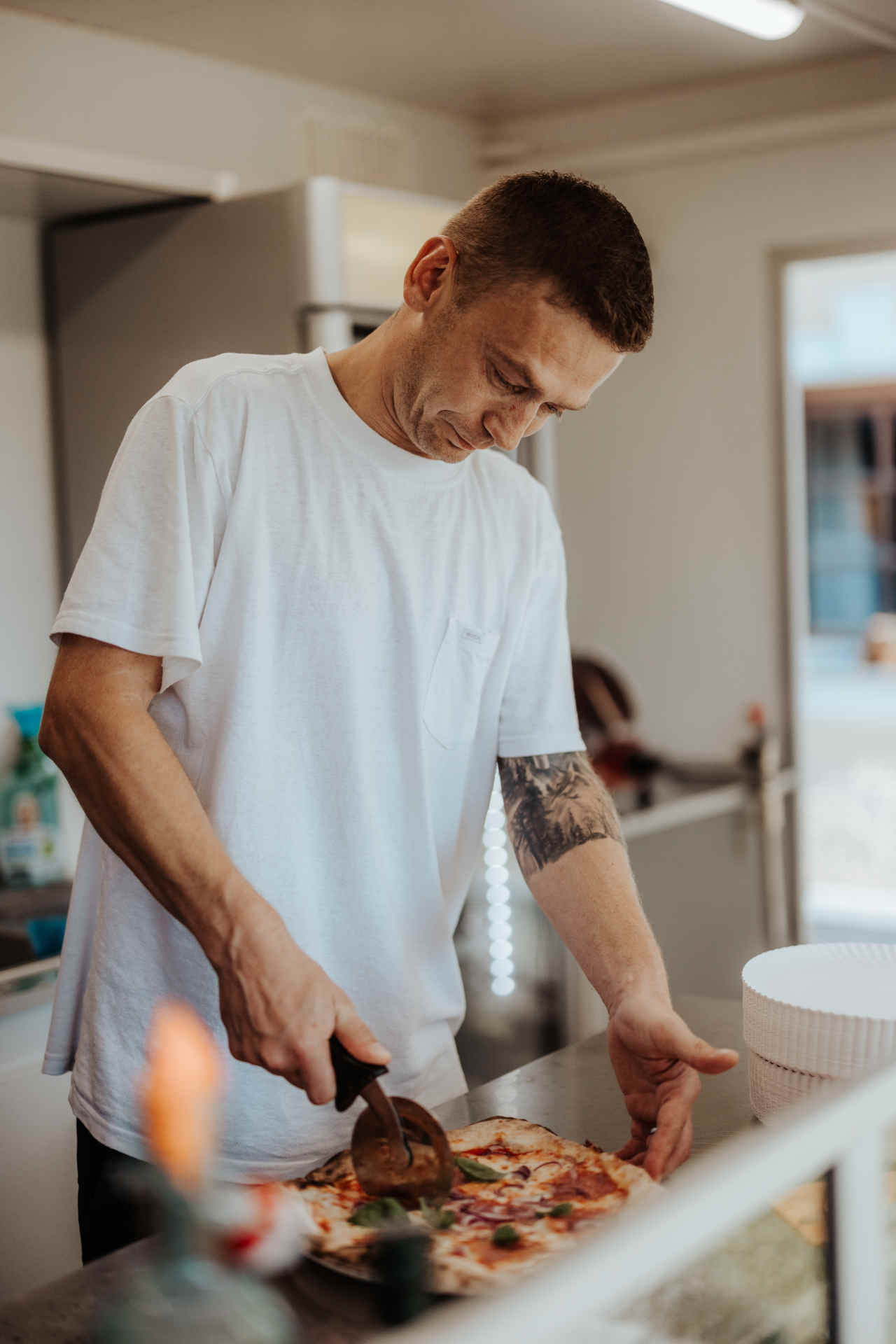 Pizzaiolo Elvis Parić © Daniel Schalhas
