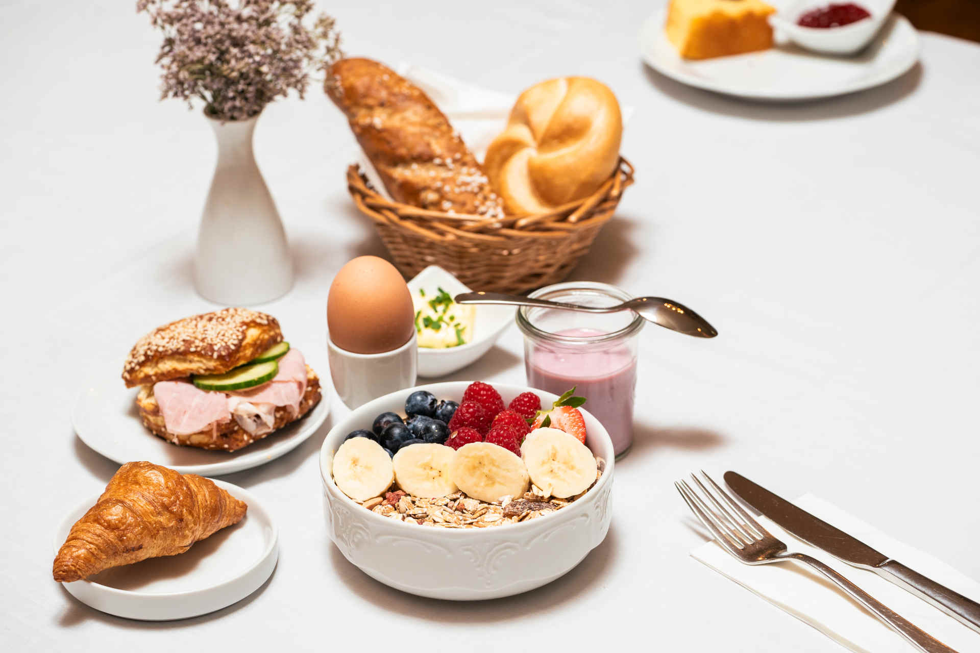Breakfast at the Josefshof, photo provided