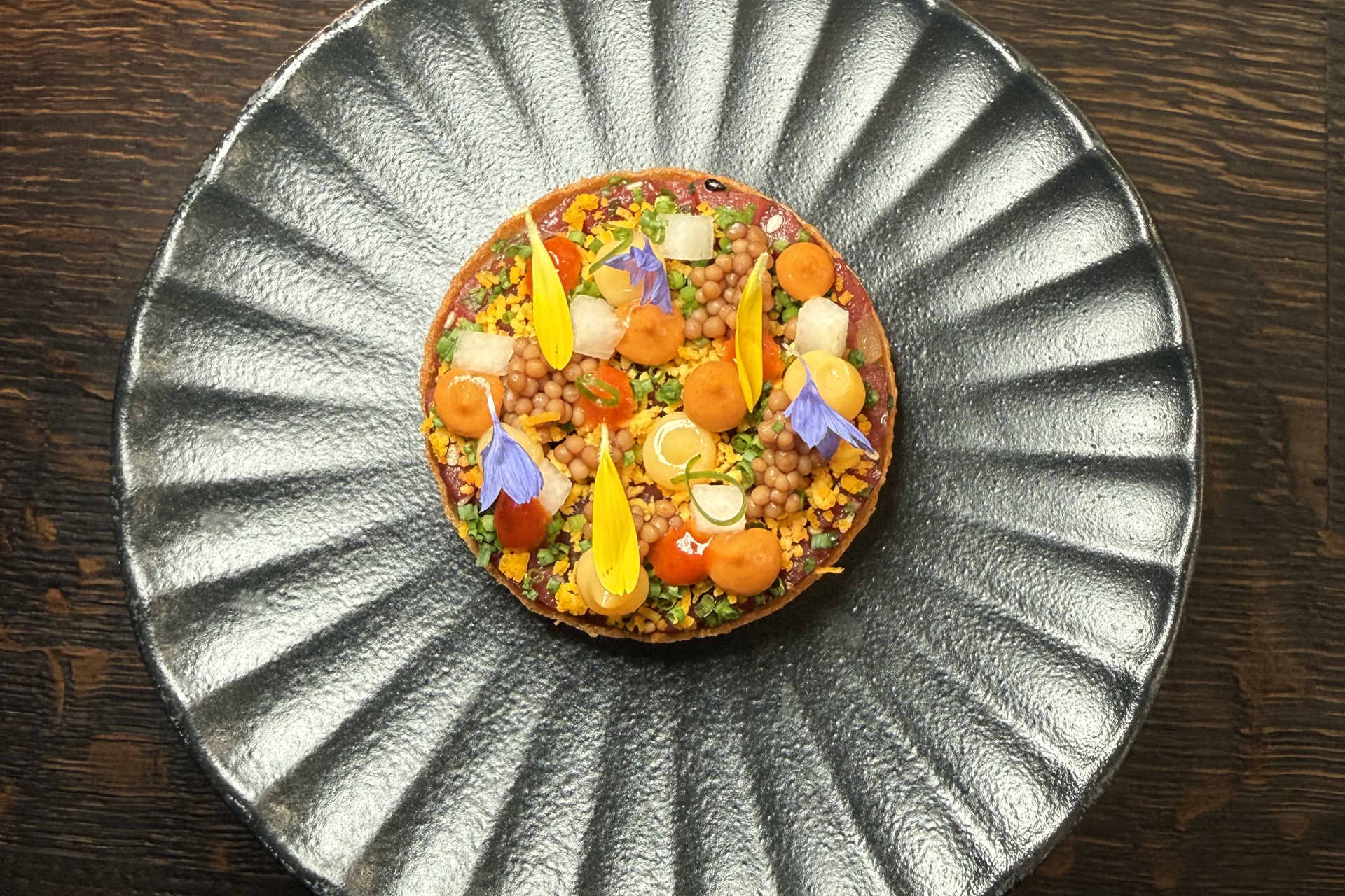Korean Beef Tartare – Gochujang – Nashi Pear © Genusspunkt