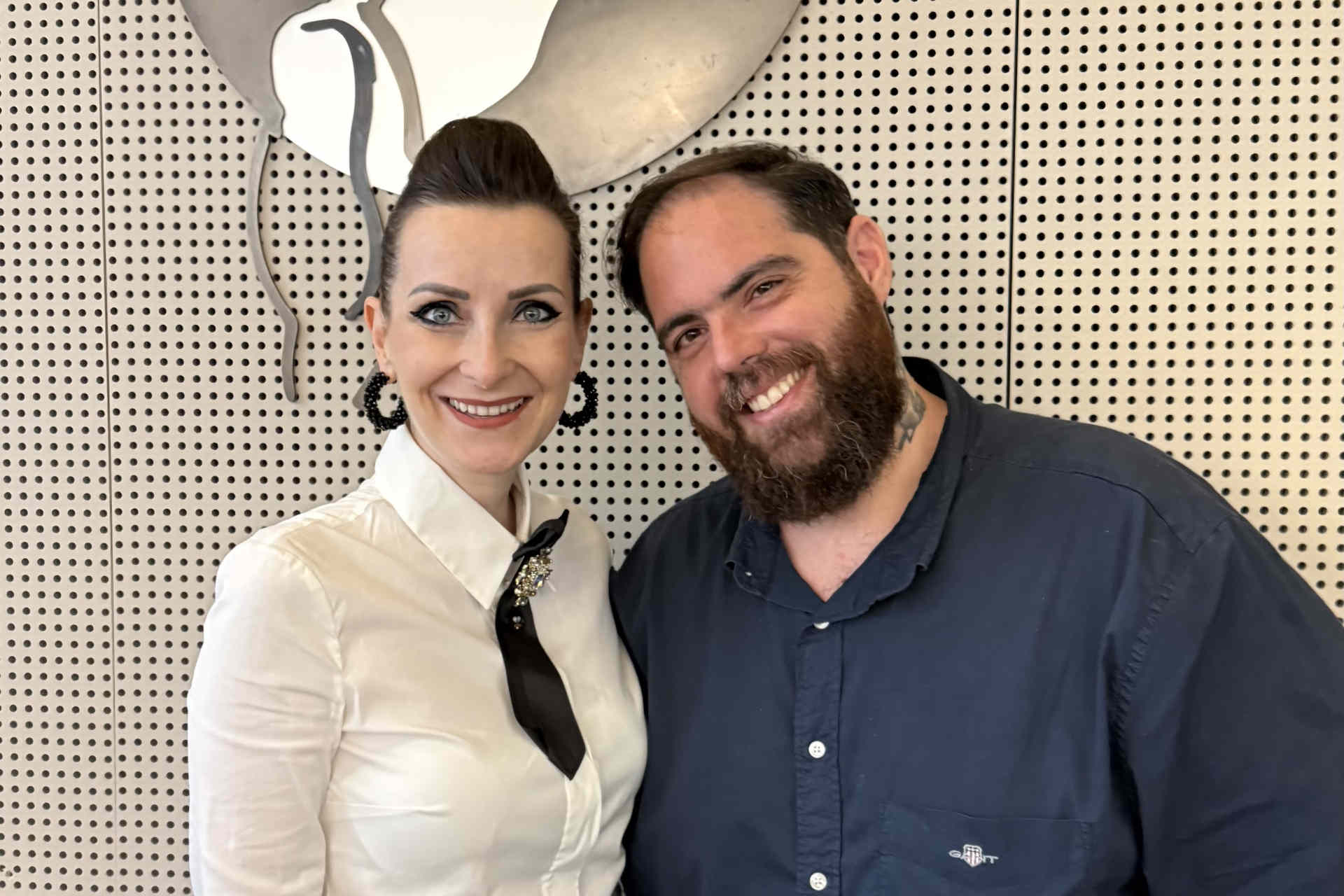 Alexandra Gorsche und George Papazacharias