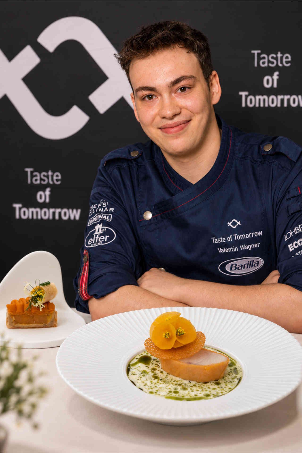 Valentin Wagner – Kingfish, butternut squash and salted lemon